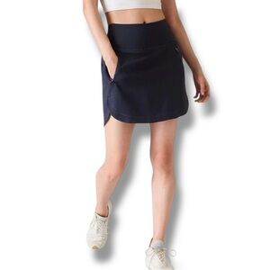 ATHLETA Fairway 16” Golf Skort - 1X Dress Blue